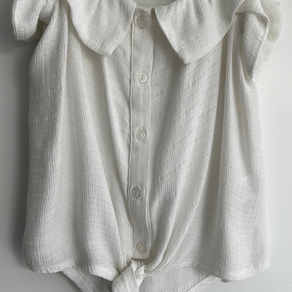 Astr the Label Tie Front Tank - Picture 4 of 8